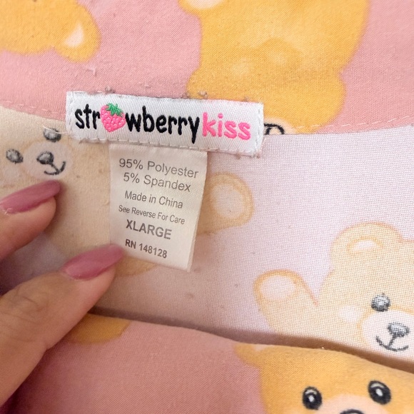 Cozy Pink Floral Pajama Set - Picture 3 of 4